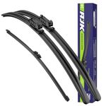 AJK Windshield Wiper Blade, OEM Quality Front and Rear Windshield Wipers for Ford Escape 2013 2014 2015 2016 2017 2018 2019, 28" 28" 11" Window Blades (Set of 3)