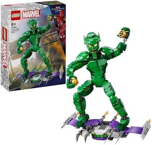 LEGO Marvel Figurine du Bouffon Vert à Construire Jouet Garçon et Filles de 8 Ans et Plus Fans de Super-héros Idée Cadeau d'anniversaire et Décoration de Chambre d'enfant 76284