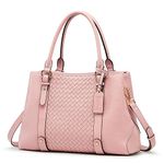 Kattee Women Soft Genuine Leather Satchel Bags Top Handle Crossbody Purses and Handbags Totes Shoulder Hobo
