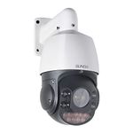 SUNBA 5MP IP PoE+ PTZ Camera Outdoor, 20x Optical Zoom, Two-way Audio & TF-card Slot, Motion & Human-Shape Detection, 24x7 Automatic Patrol, up to 300m Night Vision (405-ECO)