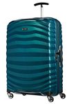 Samsonite Lite-Shock - Spinner L Suitcase, 75 cm, 98.5 Litre, 4 Wheels, Blue (Petrol Blue)