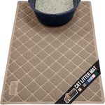GORILLA GRIP Cat Litter Box Mat, 47