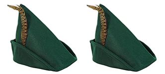 Beistle 60342, 2 Piece Felt Robin Hood Hats, One Size Fits Most