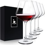 Swanfort Red Wine Glasses Set of 4,