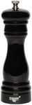 Fletchers' Mill Federal Pepper Mill, Black - 6 Inch, Adjustable Coarseness Fine to Coarse, MADE IN U.S.A.