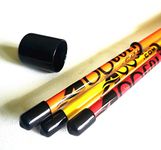 3pcs A99 Golf Alignment Sticks - Golf Tour Stick Practice Rods to Set up Your Body Balls and Club in Perfect Alignment Posture Corrector with Clear Tube Case - Great Golf Gifts