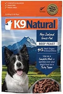 K9 Natural - Grain Free Freeze Dried Dog Food - Beef, 17.6 Ounce