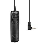 kwmobile Remote Shutter Release Cable - 3 Feet SLR DSLR Camera Photo Control Trigger Button Compatible with RS60-E3 as a Replacement