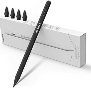 VELOMAX Stylus Pen for iPad, 13 Mins Fast Charging Magnetic Adsorption Penci with Tilt Sensitivity & Palm Rejection for iPad 6/7/8/9/10, iPad Pro 11", 12.9" 3/4/5, iPad Mini 5/6, iPad Air 3/4/5