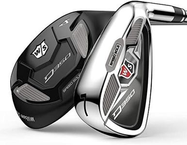 Wilson Staff D350 Combo Hybrid/Iron Set, 4-5, 6-PW, GW, MRH, Steel, Regular
