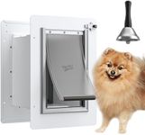 Pet Door for Wall with Secure Alumi