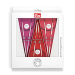 Prym Ergonomics 32" Circular Set, Size US 2, 4 & 6 Knitting Needles, Assorted 3 Count