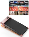 Superun Walking Pad Raceable 6% Incline 2.5HP Under Desk Treadmill 136KG Capacity 6/ 12KM/H Foldable Treadmill with HIIT & MIIT Programs APP Control Walking Machine UK Stock Fast Door to Door Delivery