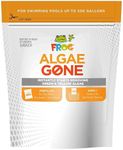 FROG Algae Gone - Dry Formula Algaecide Removes Green and Yellow Algae for Pools up to 30,000 Gallons - Pool Maintenance & Treatment - 3 Pods