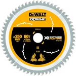 DEWALT DEWDT99573QZ Mitre Saw Blade, Black/Yellow, 250/30mm 60WZ/FZ