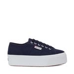 Superga Women's 2790a Cotw Fashion Sneaker, Navy Blue White S9111lw F43, 10