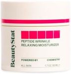 BeautyStat Peptide Wrinkle Relaxing Moisturizer - Created by a 20+ Year Skincare Veteran Cosmetic Chemist - 1.7oz/50ml