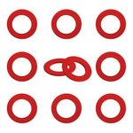 CADUFUELLY 90430-08003-00 10 Pcs Replacement for Yamaha Marine Outboard Lower Unit Oil Drain Gasket