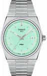 Tissot Mens PRX 316L Stainless Steel case Quartz Watches, Grey, Stainless Steel, 12 (T1374101109101)