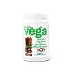 Vega Protein and Greens Chocolate (19 Servings) Plant Based Protein Powder Plus Veggies, Vegan, Non GMO, Pea Protein For Women and Men, 618g (Packaging May Vary)