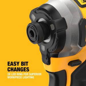 DEWALT 18V XR Cordless Impact Driver – Compact Power Tool