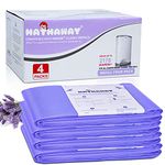 Diaper Pail Refill Compatible with Dekor Classic Bags 4 Pack with Lavender Scent Holds up to 2178 Diapers