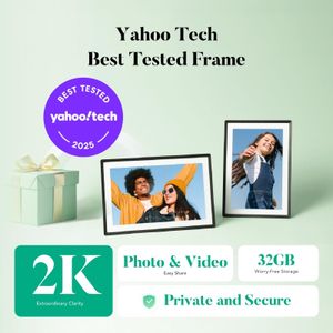 Pexar 11" WiFi Digital Photo Frame – Touchscreen, HD Display