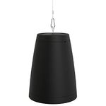 OSD Nero Arc 8 Professional Hanging Pendant Speaker 200W, 8" Graphite Cone / 1” Silk Dome Tweeter, for Home or Commercial Applications, Safety Cable Suspension, Hardware Included (Black)