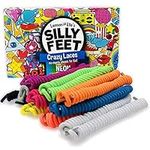 No Tie Shoe laces for Kids Shoelaces for Sneakers and Adults No Tie Curly Laces Twisty Elastic Children 10 Pairs Neon