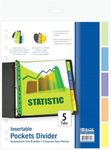BAZIC Products Binder Dividers w/Po