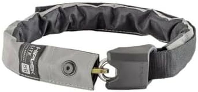 Hiplok Lite Unisex Adult Wearable Chain Bicycle Lock, Multicolour (High Visibility), 6 mm x 75 cm