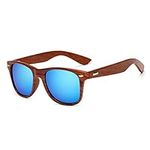 LongKeeper Wood Sunglasses for Men 