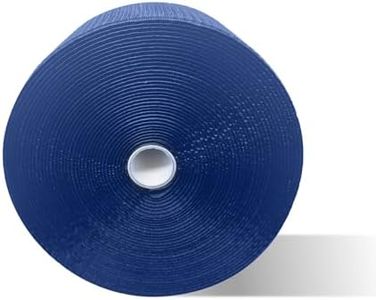 42 ft Gymnastics Mat Hook for Carpet Bonded Foam, 4" Wide Hook Mat Fastener for Tumbling, Fastener Nylon Hook Mats for Cheerlead Gym Floor, Blue
