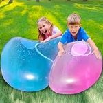 Giant Bubble Balls Reusable Water Balloons Inflatable Beach Ball Toddler Outdoor Toys for Yard Games 2PC