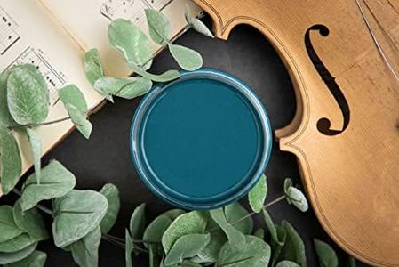 Dixie Belle Paint Company Chalk Finish Furniture Paint | Antebellum Blue (4oz) | Matte Dark Teal Chic Chalk Mineral Paint | DIY Furniture Paint