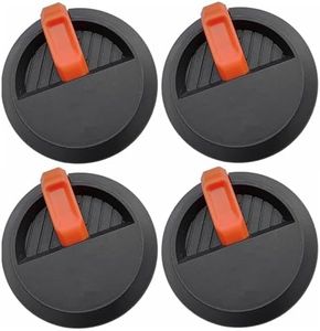 Firsgrill professional replacment Blackstone Griddle grills valve Knobs (4-Pack Black)