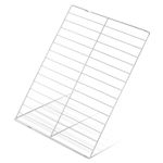 Upgraded WB48X20249 Oven Rack Replacement Parts for GE Stove Oven Parts, 23.7" x 16.1" Rack-flat for GE Range Oven Parts 304 Stainless Steel Oven Wire Rack Hotpoint Stove Parts Oven Rack 1 Pcs