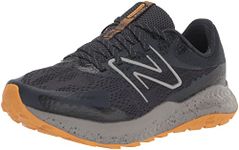 New Balance Men's DynaSoft Nitrel V5 Trail Running Shoe, Outerspace/Eclipse/Golden Hour, 11 Medium US