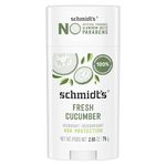 Schmidt's Fresh Cucumber 48h Aluminum-Free Deodorant with 100% Natural Origin Ingredients 75 g