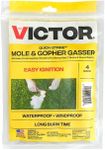 Victor Quick-Strike Mole & Gopher Gasser, 4 Pack