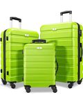 Luggage 3 Piece Sets Hard Shell Luggage Set with Spinner Wheels, TSA Lock, 20 24 28 inch Travel Suitcase Sets………