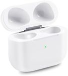 ChillyFar Wireless Charging Case Replacement Compatible with AirPods 3rd Generation, AirPod Gen 3 Charger Case Only with Bluetooth Pairing Sync Button No Earbuds - White