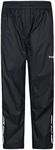 Lelaki Kids Rain Pants Lightweight Waterproof Pants Outdoors Trousers for Boys Girls (as1, Age, 7_Years, 8_Years, Black)