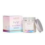 WiseLife Organics Starry Night Scented Candle | Smokeless Premium Soy Wax, Cotton Wick and Premium Glass Jar | Aromatherapy, Home Decor, Luxury Gift | Burn Time Upto 18 Hours | 80 Grams Wax