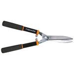 Fiskars 9191 Power Lever 8-Inch Hedge Shears with Soft Grip Handle