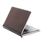 Twelve South BookBook V2 for MacBook | Vintage Leather Book case/Sleeve with Interior Pocket for 13” MacBook Pro w/Thunderbolt 3 (USB-C) and 13” MacBook Air Retina (12-2020)