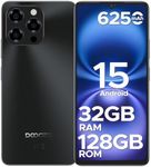 DOOGEE Note 58 Mobile Phones, (2025) Newest Android 15 Phone, 6250mAh 32GB+128GB/2TB Smart Phone, 6.75" HD+, 16MP+8MP, 4G Dual SIM Free Unlocked Mobile Phones, Face ID, Widevine L1, 5G WiFi/OTG/NFC
