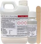 Polycraft GP-3481F RTV Silicone Mould Making Rubber 1.1kg Kit (Clear Catalyst)
