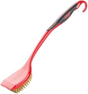 Libman 568 Long Handle BBQ Brush with Built-in Scraper