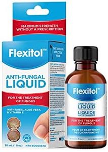 Flexitol Anti-Fungal Liquid | Maximum Strength | Treat Topical Fungal Infections | Contains Urea, Aloe, Vitamin E, Tea Tree & Eucalyptus Oils | 30ml